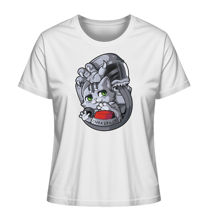 FeineKatze Among Kopf - Ladies Organic Shirt