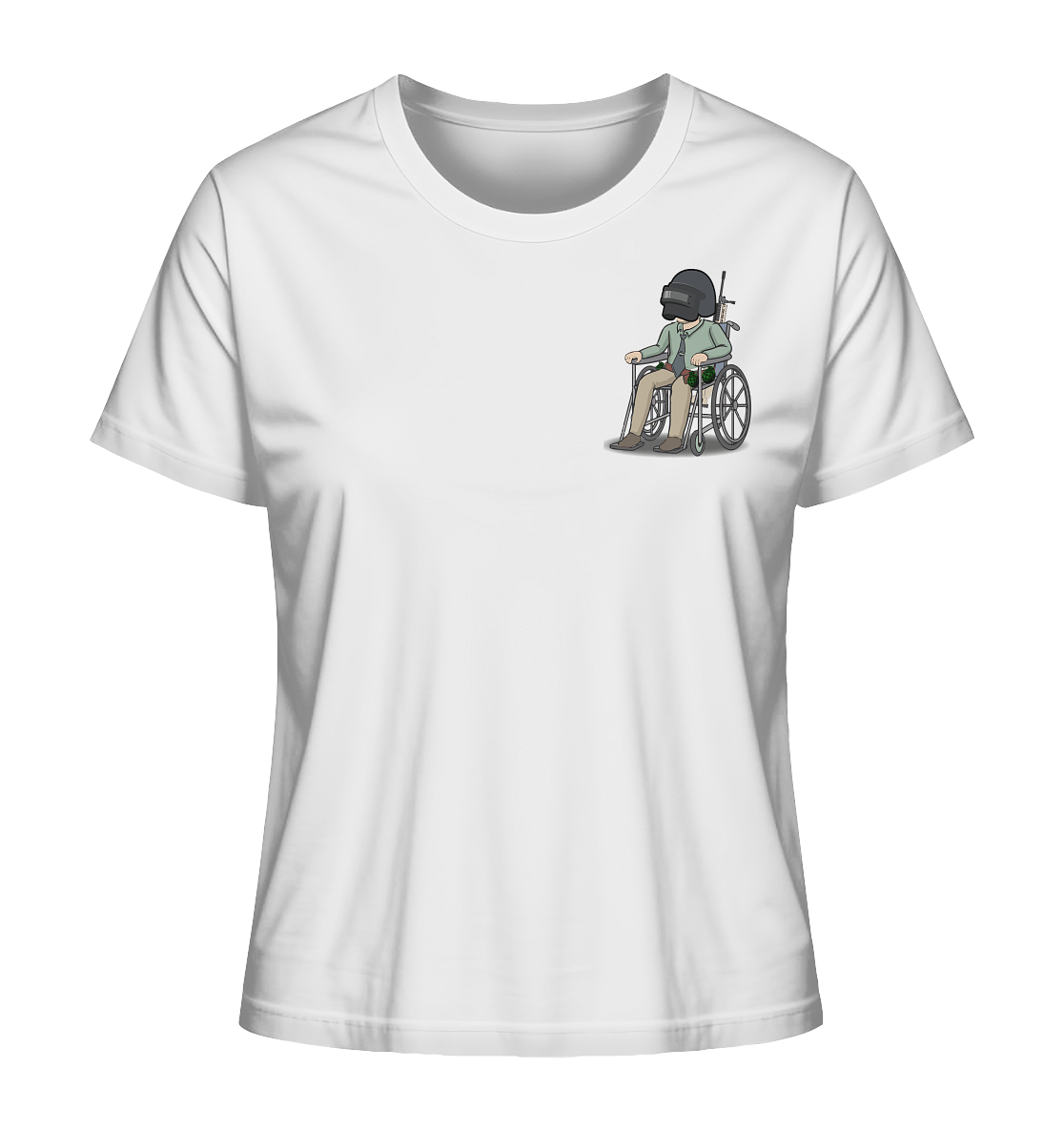 NoHandsNoSchoki PUBG - Ladies Organic Shirt