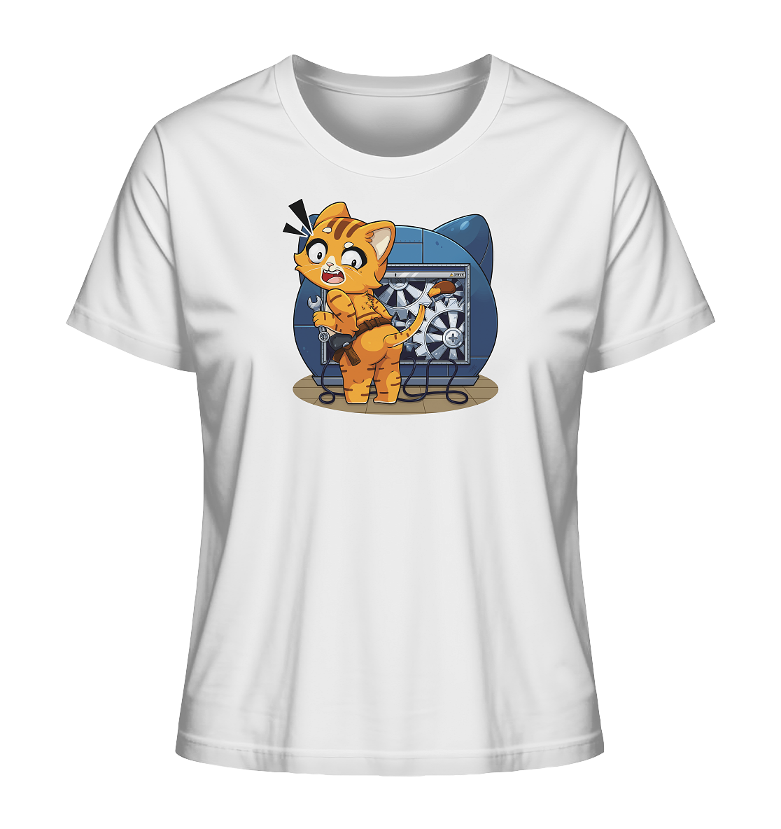 FeineKatze nix Create - Ladies Organic Shirt