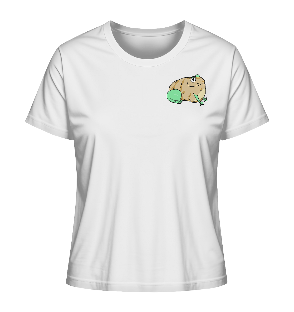 Aylana87 Kartoffelfrosch - Ladies Organic Shirt