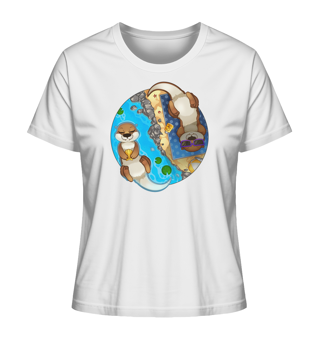 FeineKatze Otter - Ladies Organic Shirt