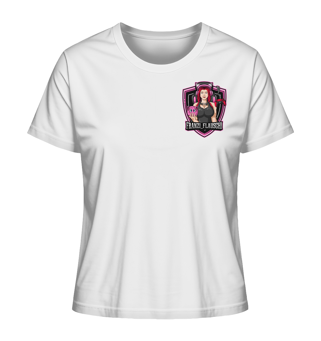 Franzi_Flauschi Logo - Ladies Organic Shirt