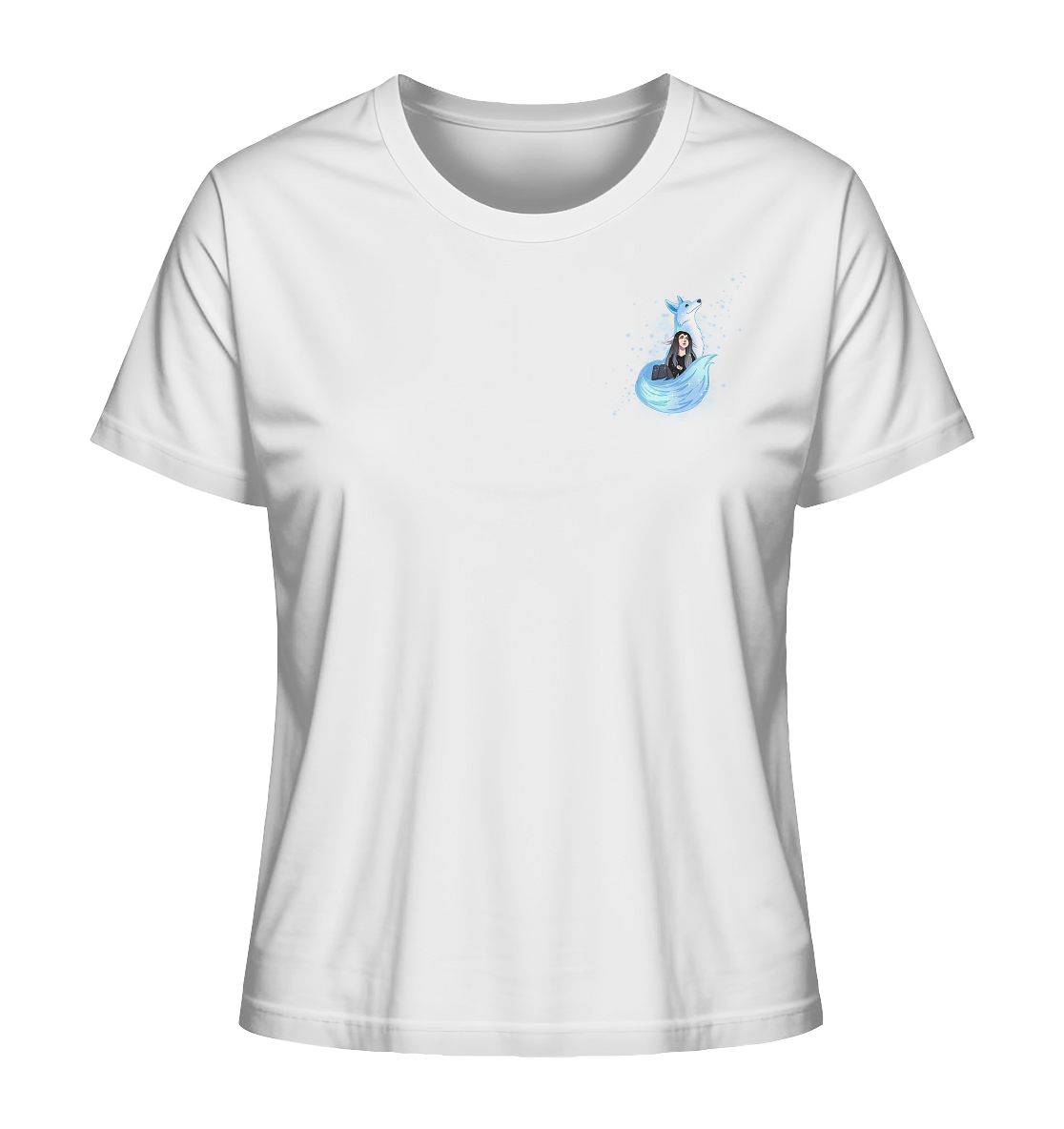 Ice_Kiki Design - Ladies Organic Shirt