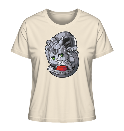 FeineKatze Among Kopf - Ladies Organic Shirt