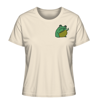 Aylana87 Kackfrosch - Ladies Organic Shirt