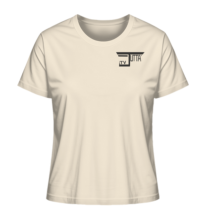 Jutta_tv Schriftzug - Ladies Organic Shirt