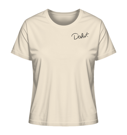 D4HRT Unterschrift - Ladies Organic Shirt