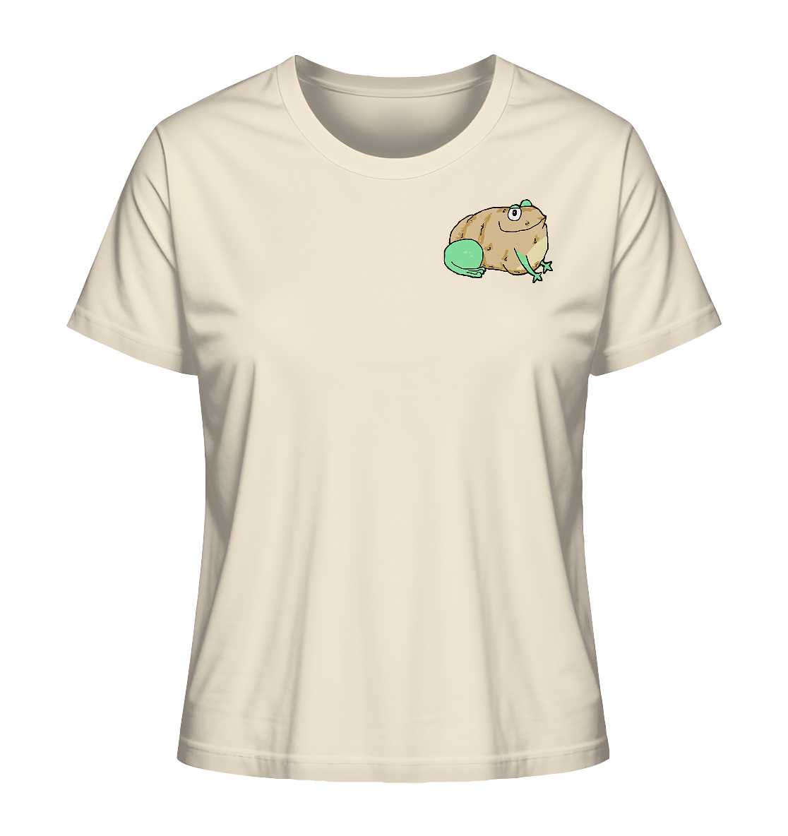 Aylana87 Kartoffelfrosch - Ladies Organic Shirt