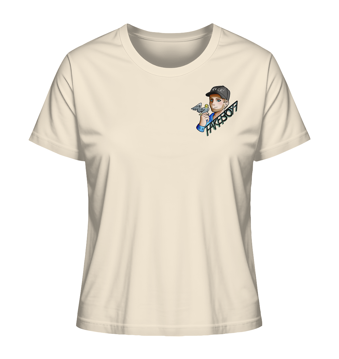 Fakeboy7 Logo - Ladies Organic Shirt