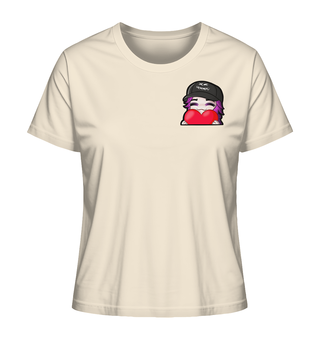x3_kaspa Love - Ladies Organic Shirt