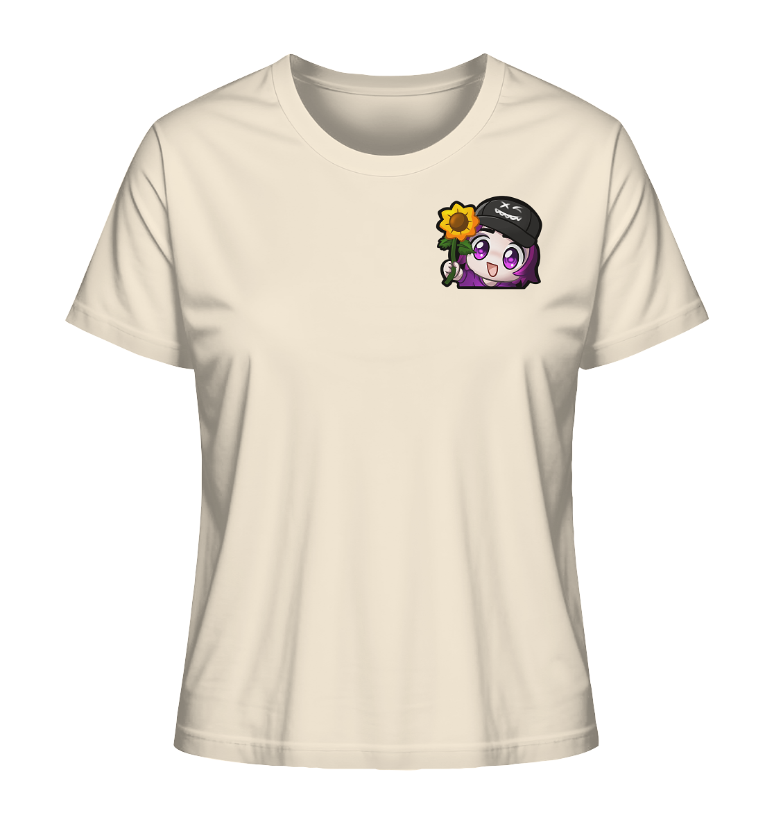 x3_kaspa Flower - Ladies Organic Shirt