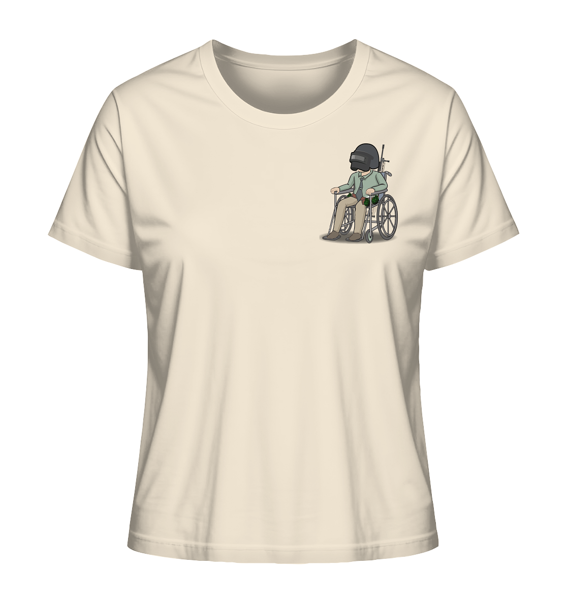 NoHandsNoSchoki PUBG - Ladies Organic Shirt