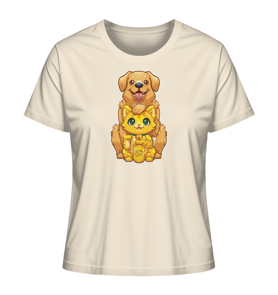 FeineKatze Goldig - Ladies Organic Shirt