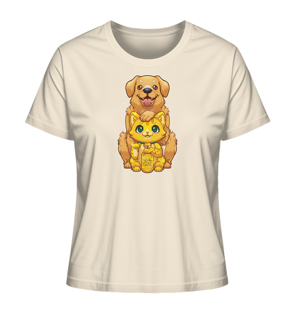 FeineKatze Goldig - Ladies Organic Shirt