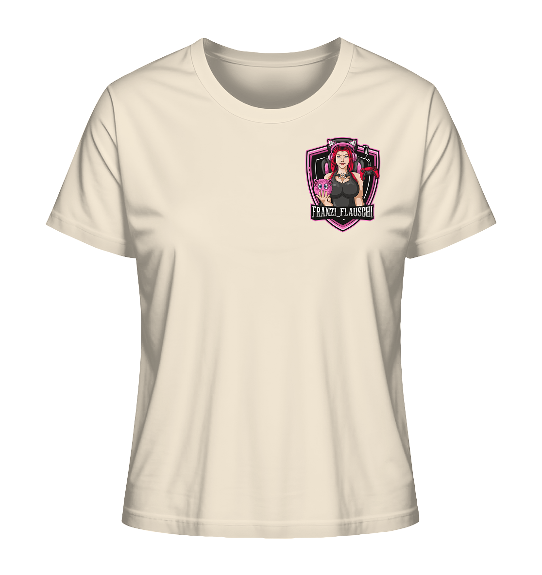 Franzi_Flauschi Logo - Ladies Organic Shirt