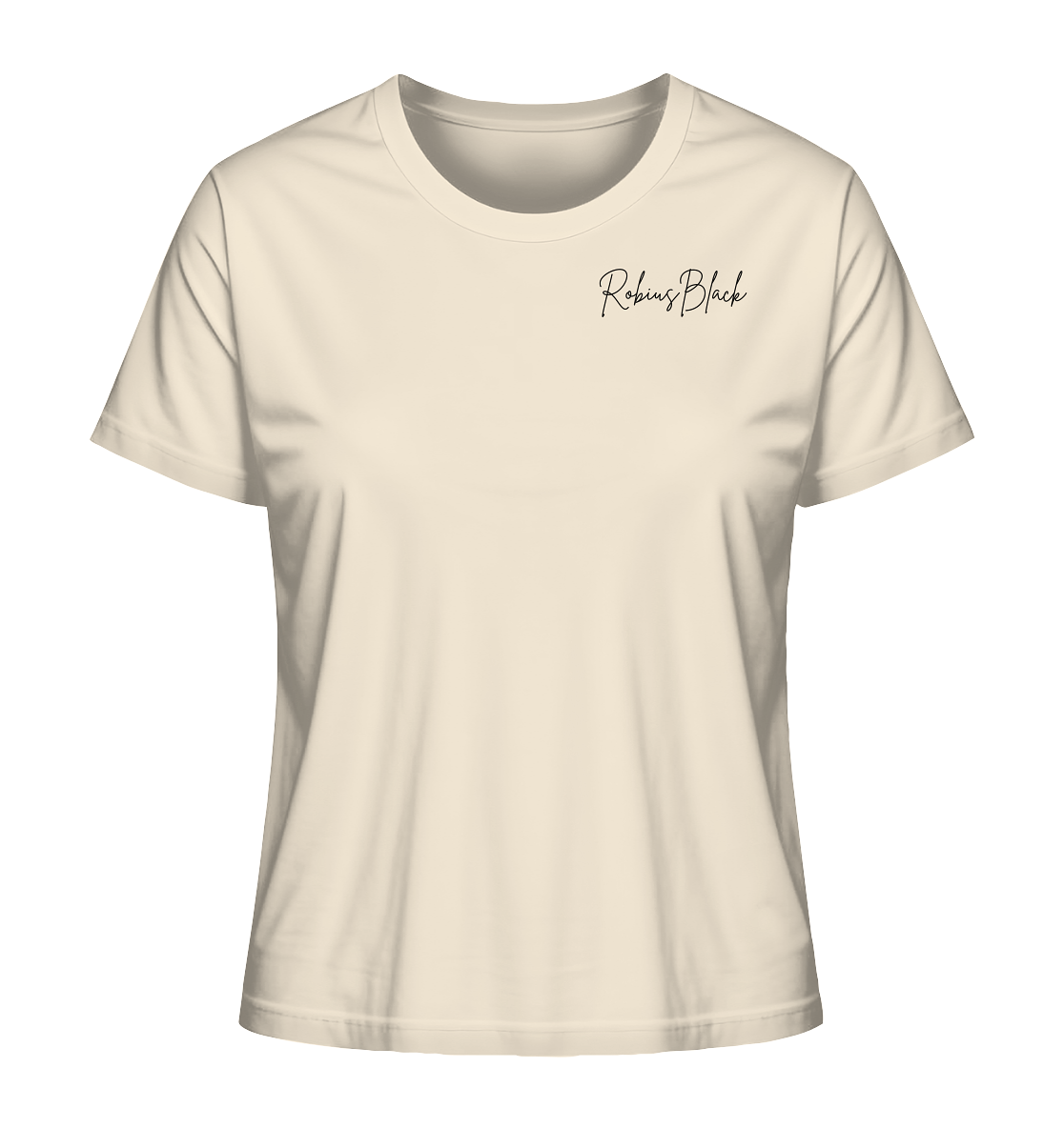 RobiusBlack Unterschrift - Ladies Organic Shirt