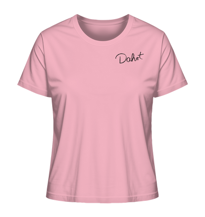 D4HRT Unterschrift - Ladies Organic Shirt