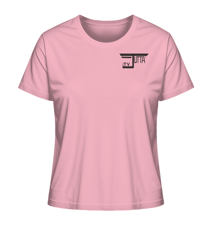 Jutta_tv Schriftzug - Ladies Organic Shirt
