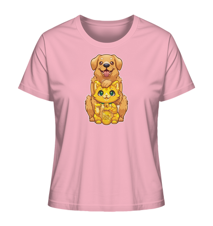 FeineKatze Goldig - Ladies Organic Shirt