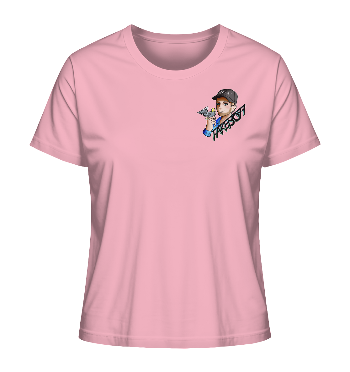 Fakeboy7 Logo - Ladies Organic Shirt