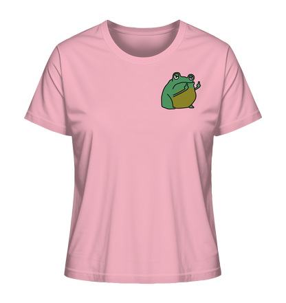 Aylana87 Kackfrosch - Ladies Organic Shirt