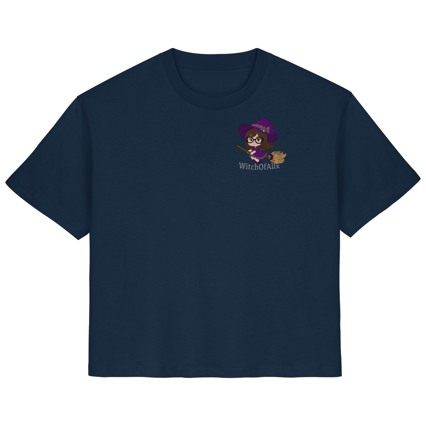 WitchOfAllx Besen - Ladies Organic Shirt