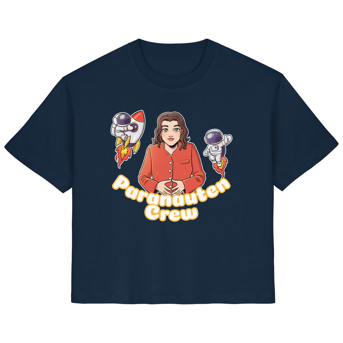 kairPARAvell Paranauten Crew - Ladies Organic Shirt (Frontprint)