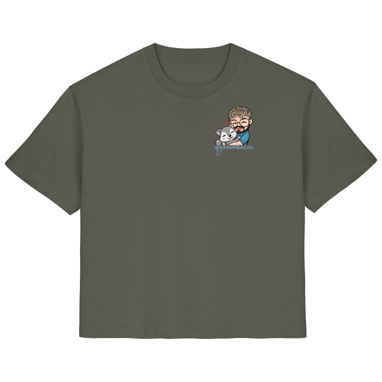 ifyouseekalex hug - Ladies Organic Shirt