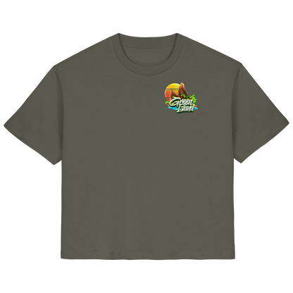 Greenislandndrp Logo - Ladies Organic Shirt