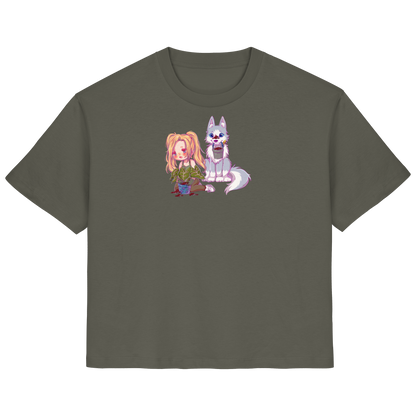 StaceyLucia Wolf Chibi - Ladies Organic Shirt