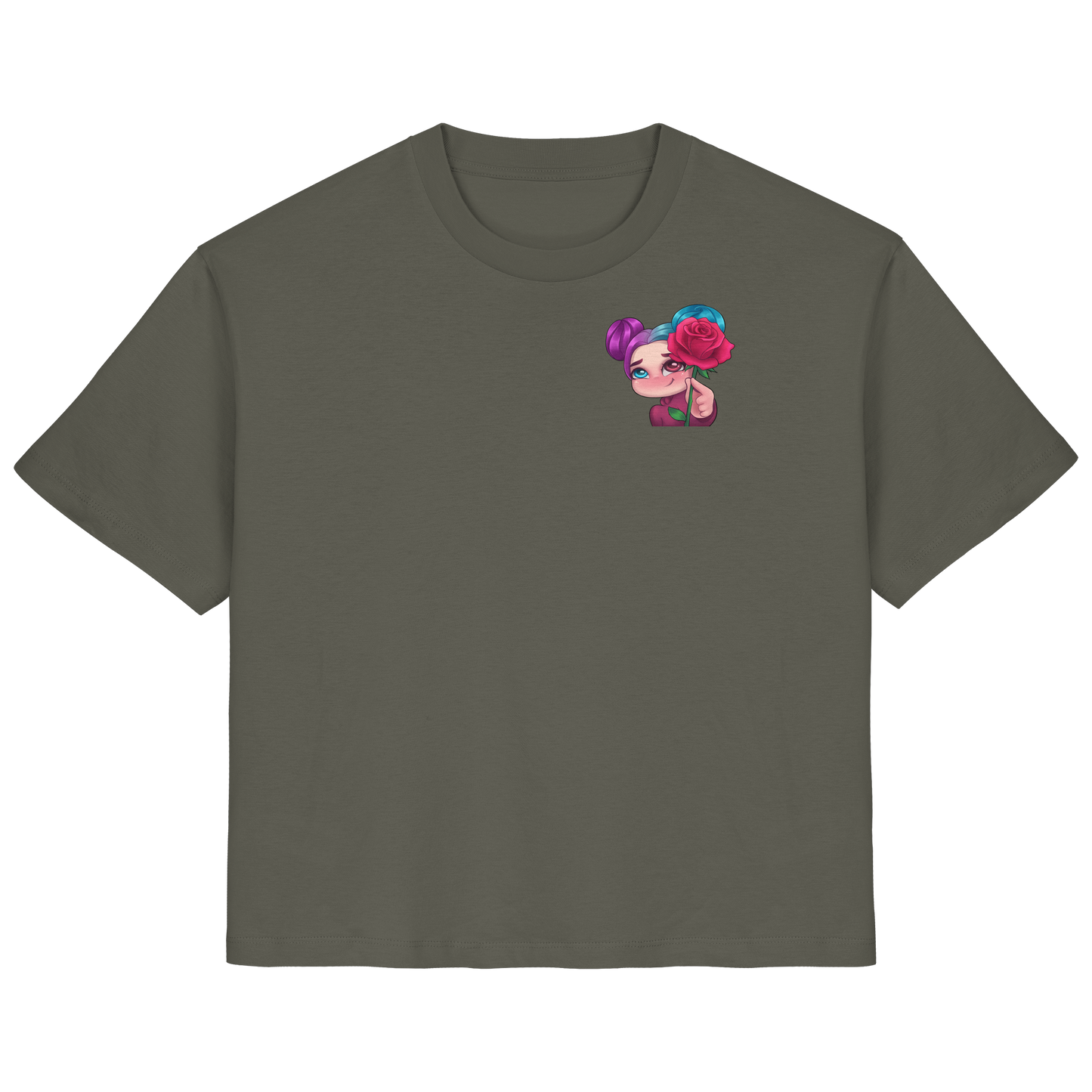 xLadyLikex Blume - Ladies Organic Shirt