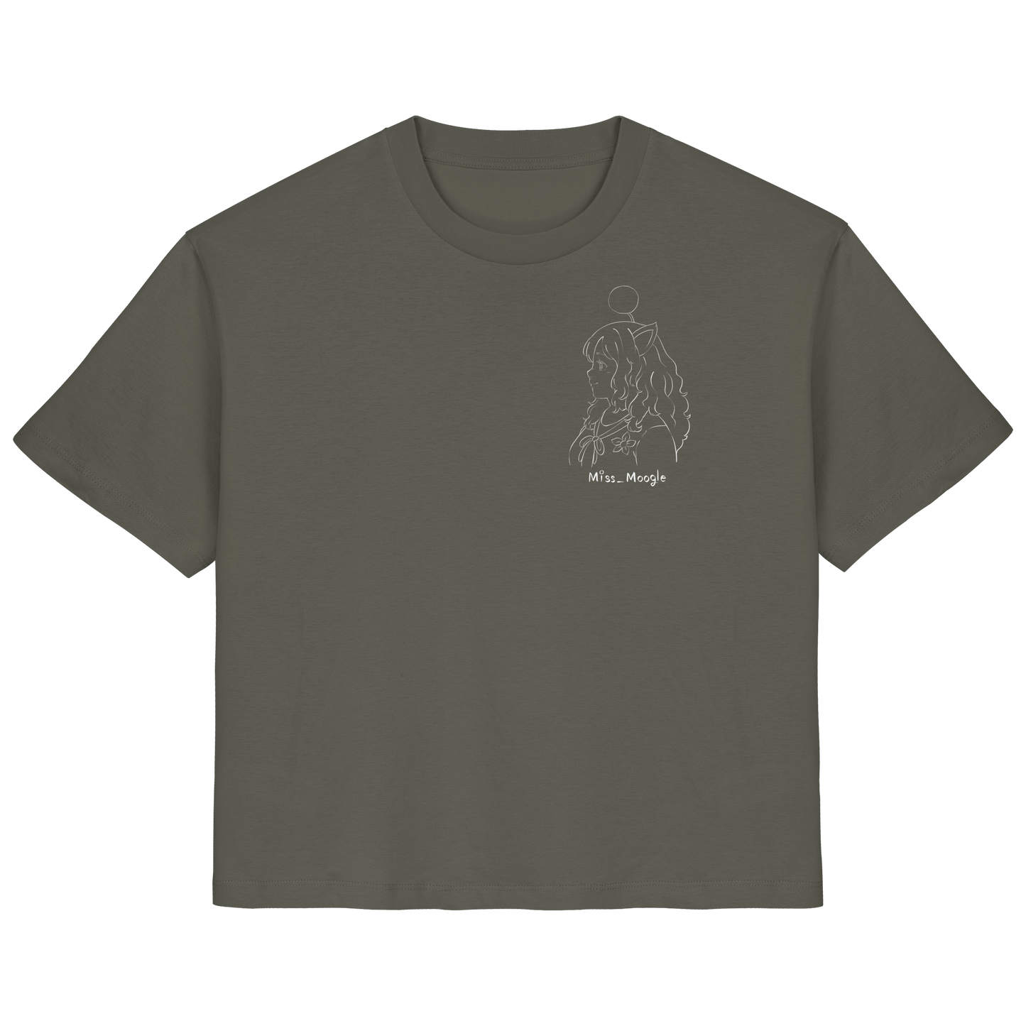 Miss_Moogle Logo Sign - Ladies Organic Shirt