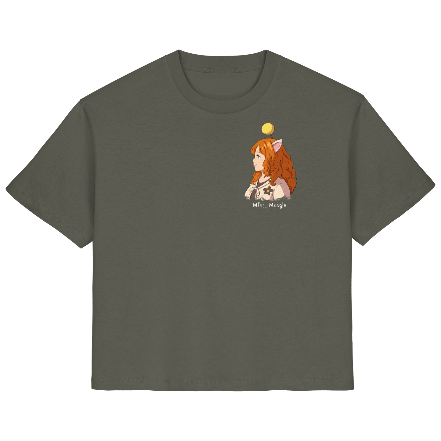 Miss_Moogle Logo colour - Ladies Organic Shirt