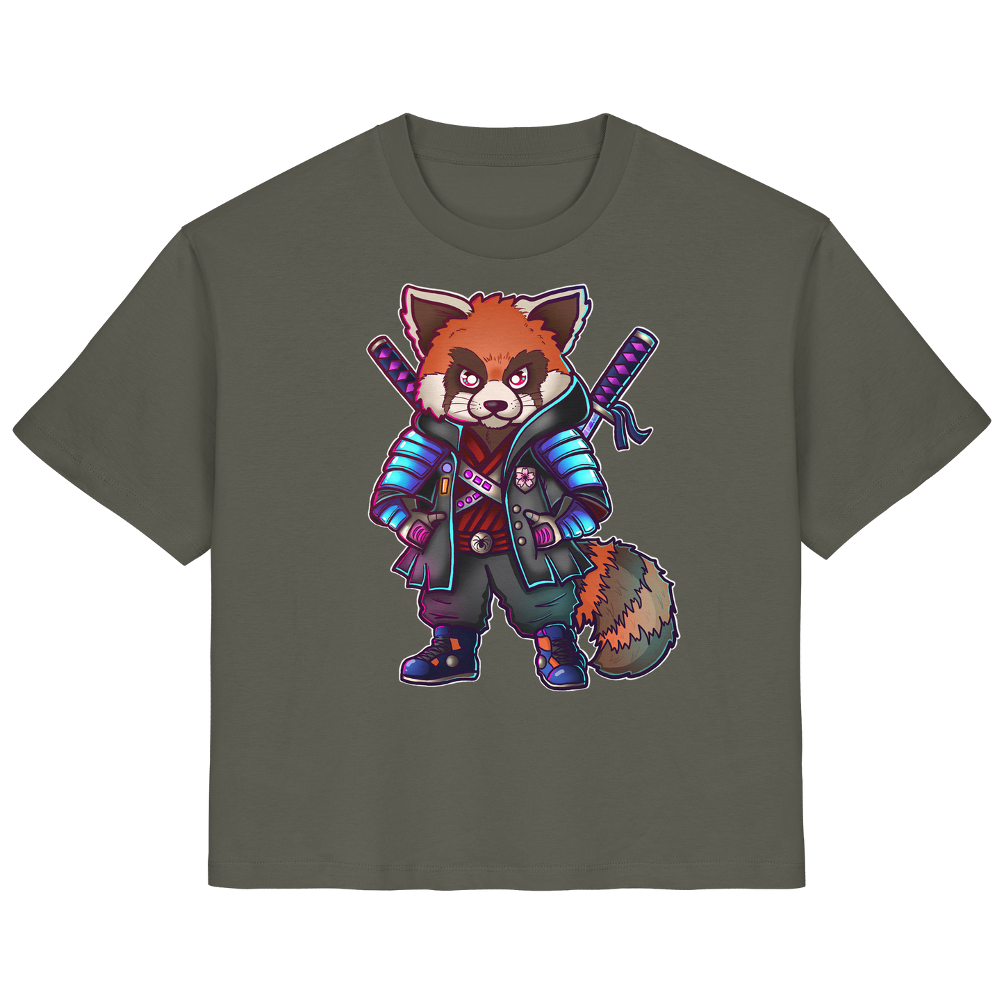 Spydermaniac Rotpanda - Ladies Organic Shirt