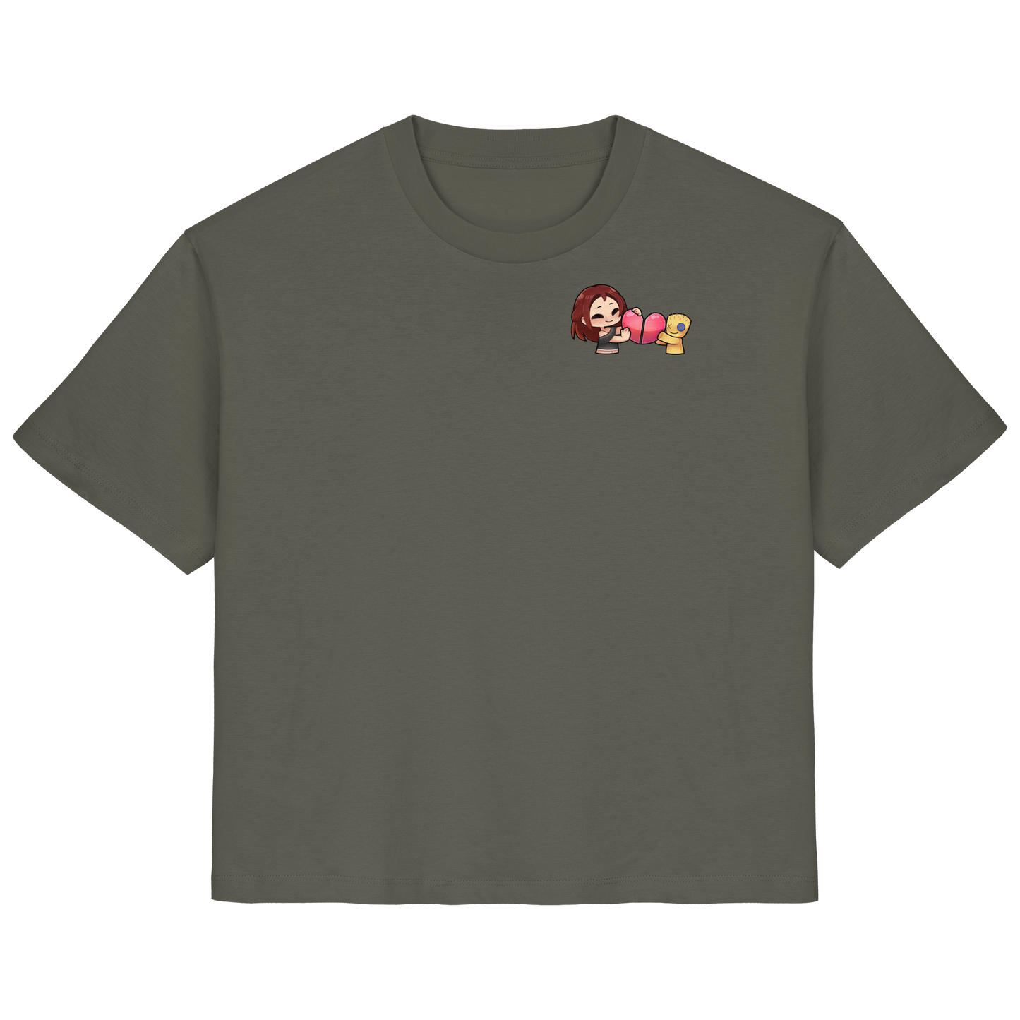 KoRngirL81 Herz - Ladies Organic Shirt
