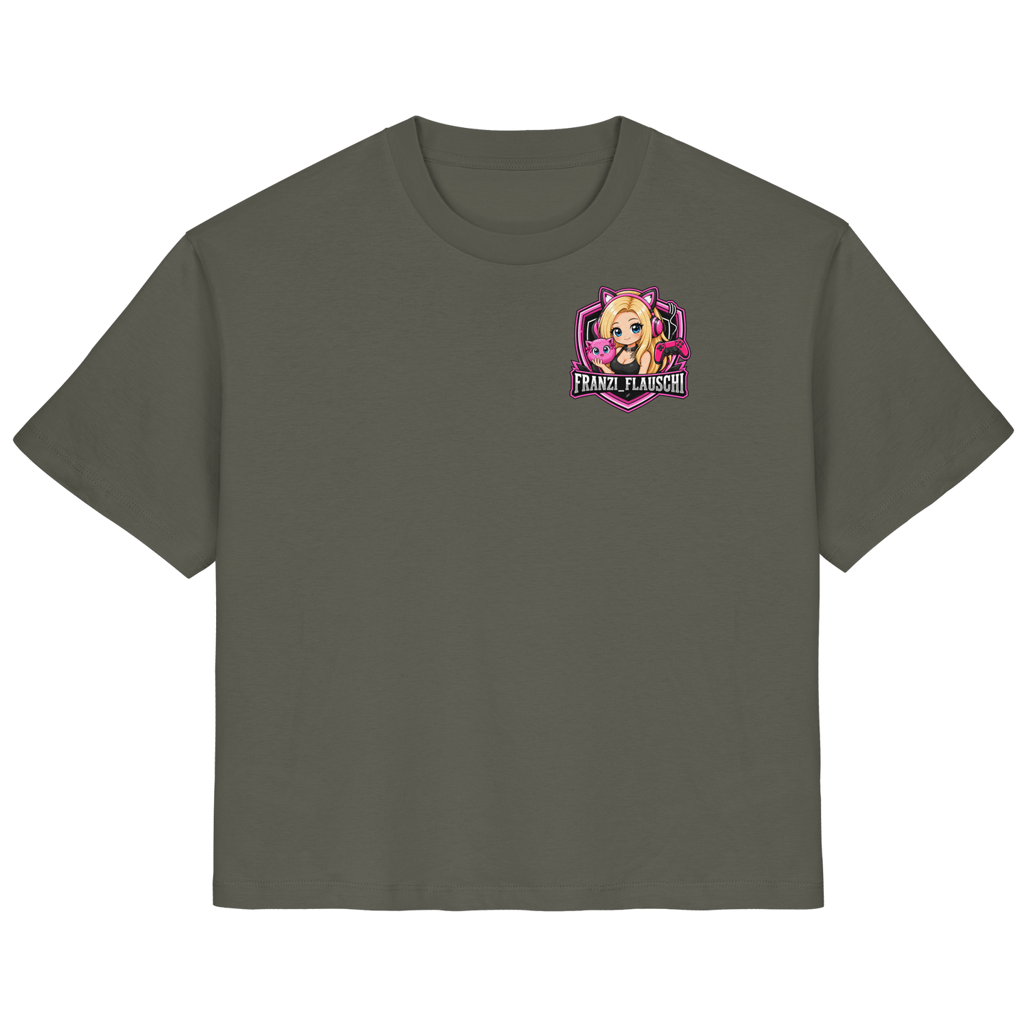 Franzi_Flauschi Logo - Ladies Organic Shirt