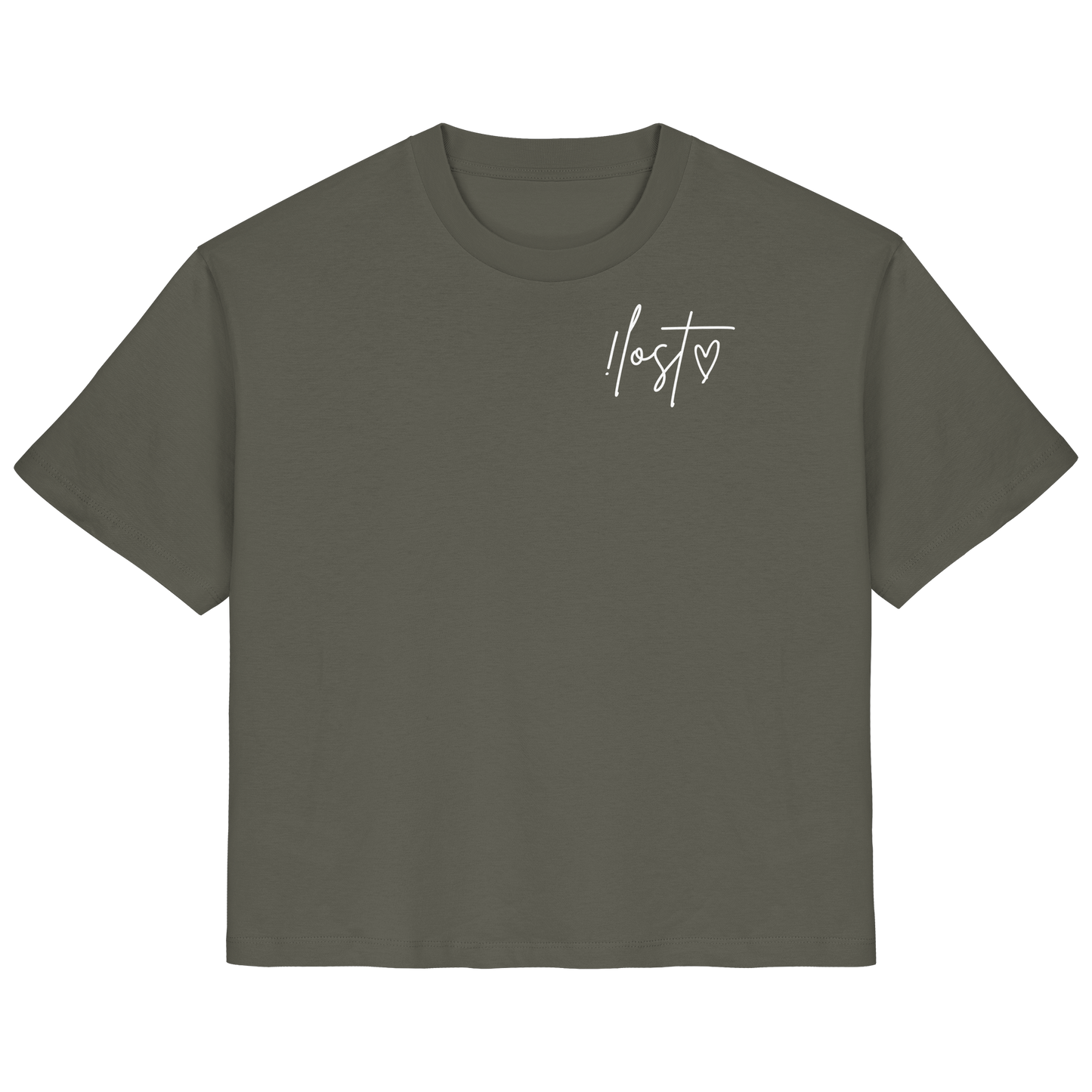 Steffinesse Lost - Ladies Organic Shirt