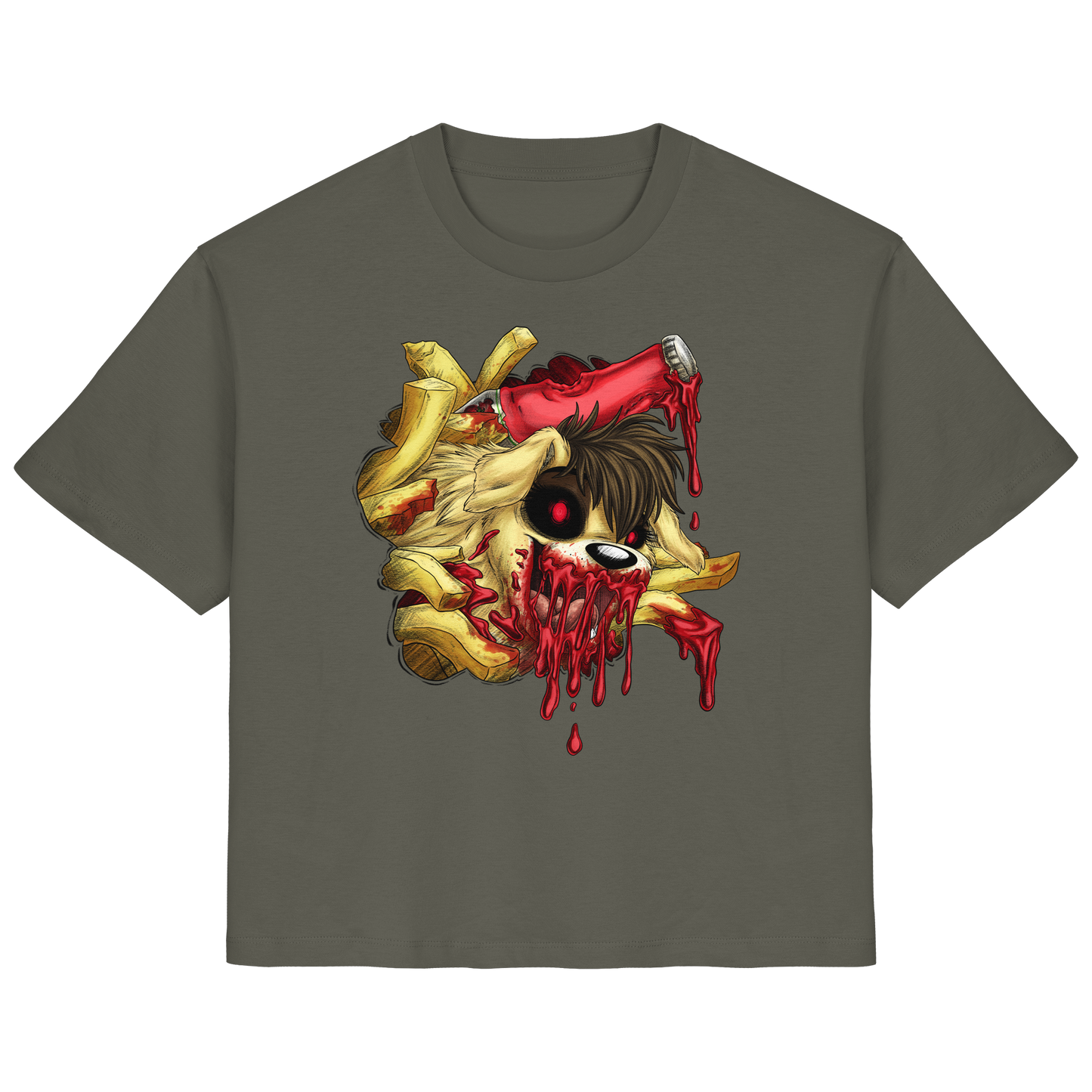 LupiArts Ketchup - Ladies Organic Shirt
