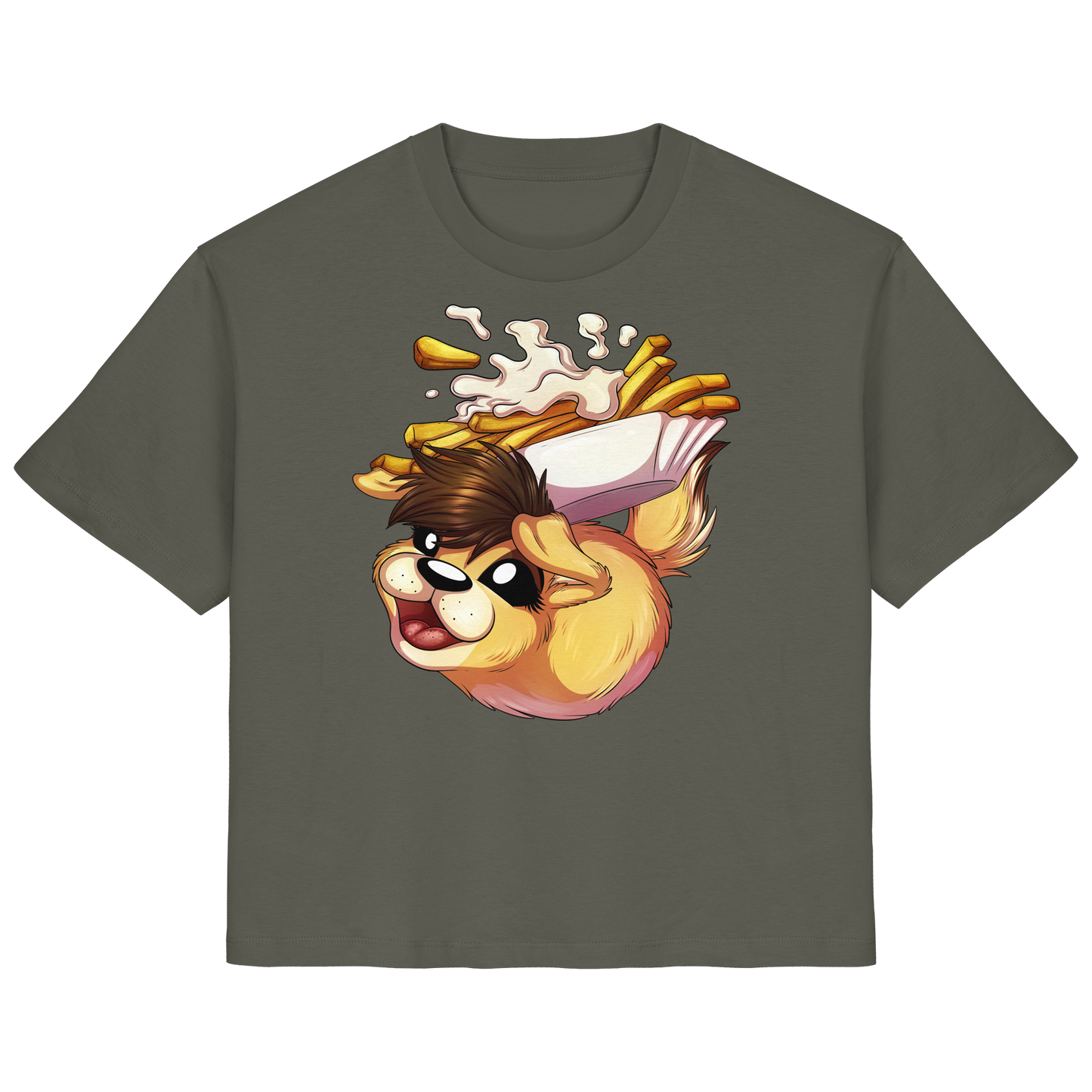 LupiArts Happy - Ladies Organic Shirt