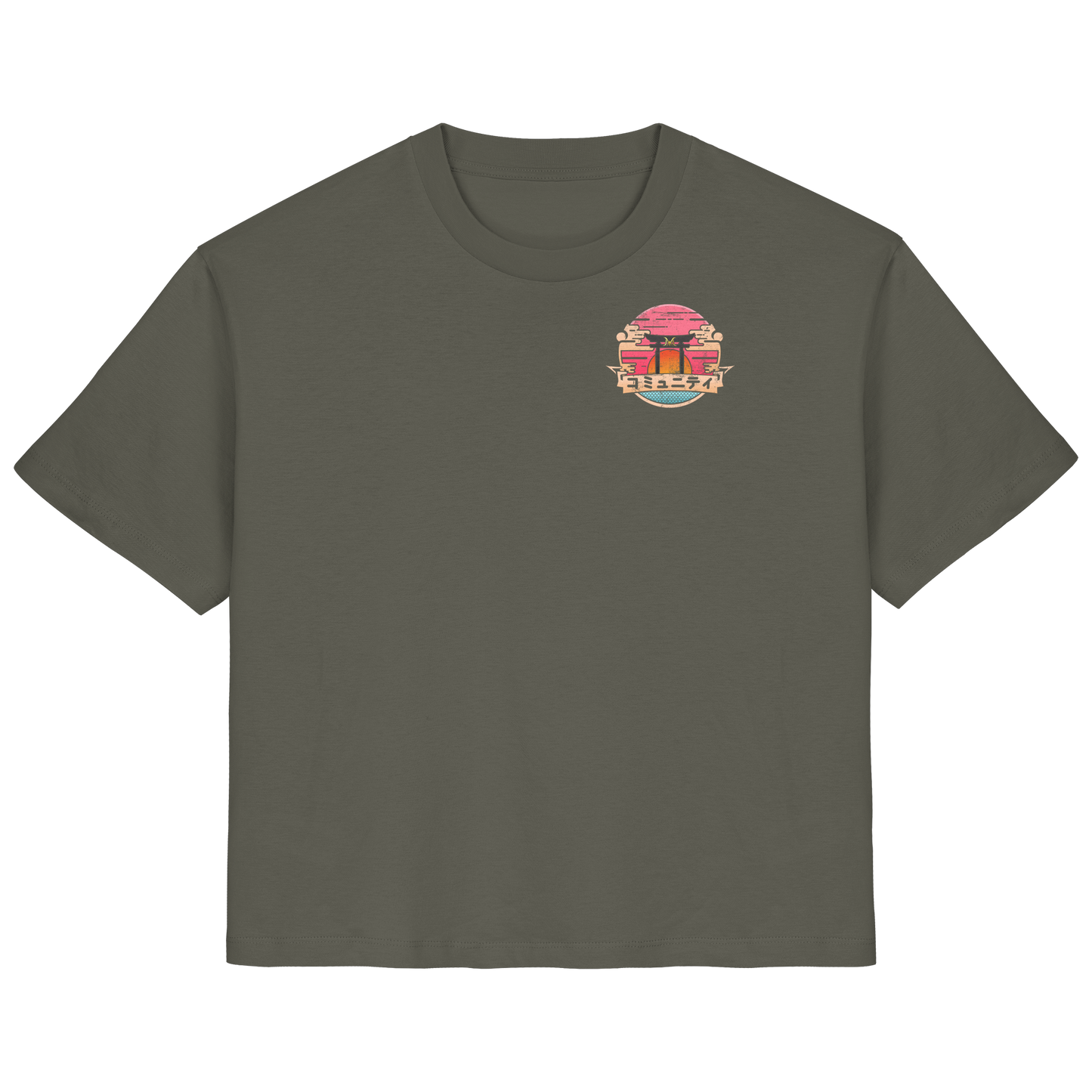 Majin Dhalucard Community Scratched - Ladies Organic Shirt