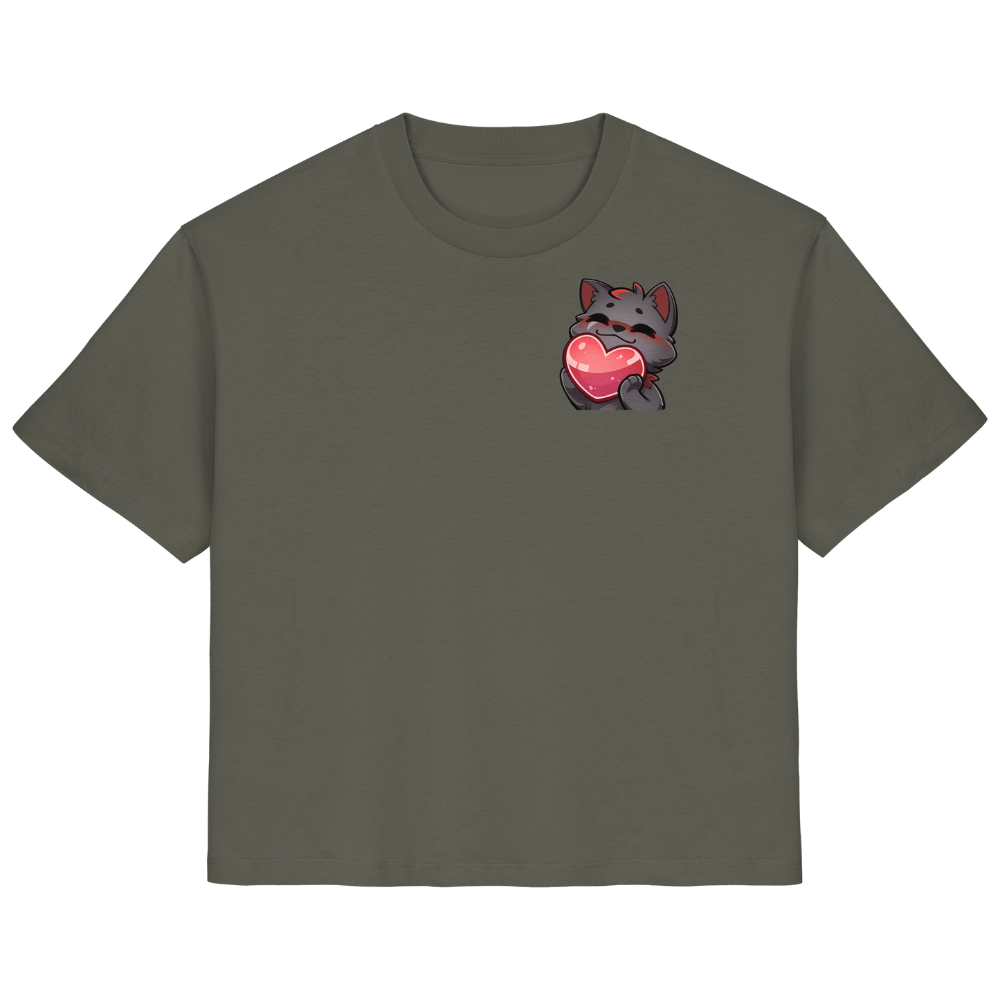 Blutwuff Heart - Ladies Organic Shirt