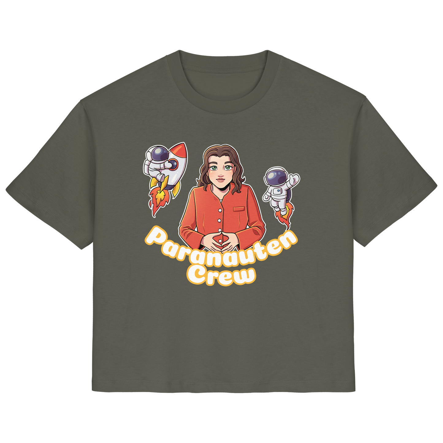 kairPARAvell Paranauten Crew - Ladies Organic Shirt (Frontprint)
