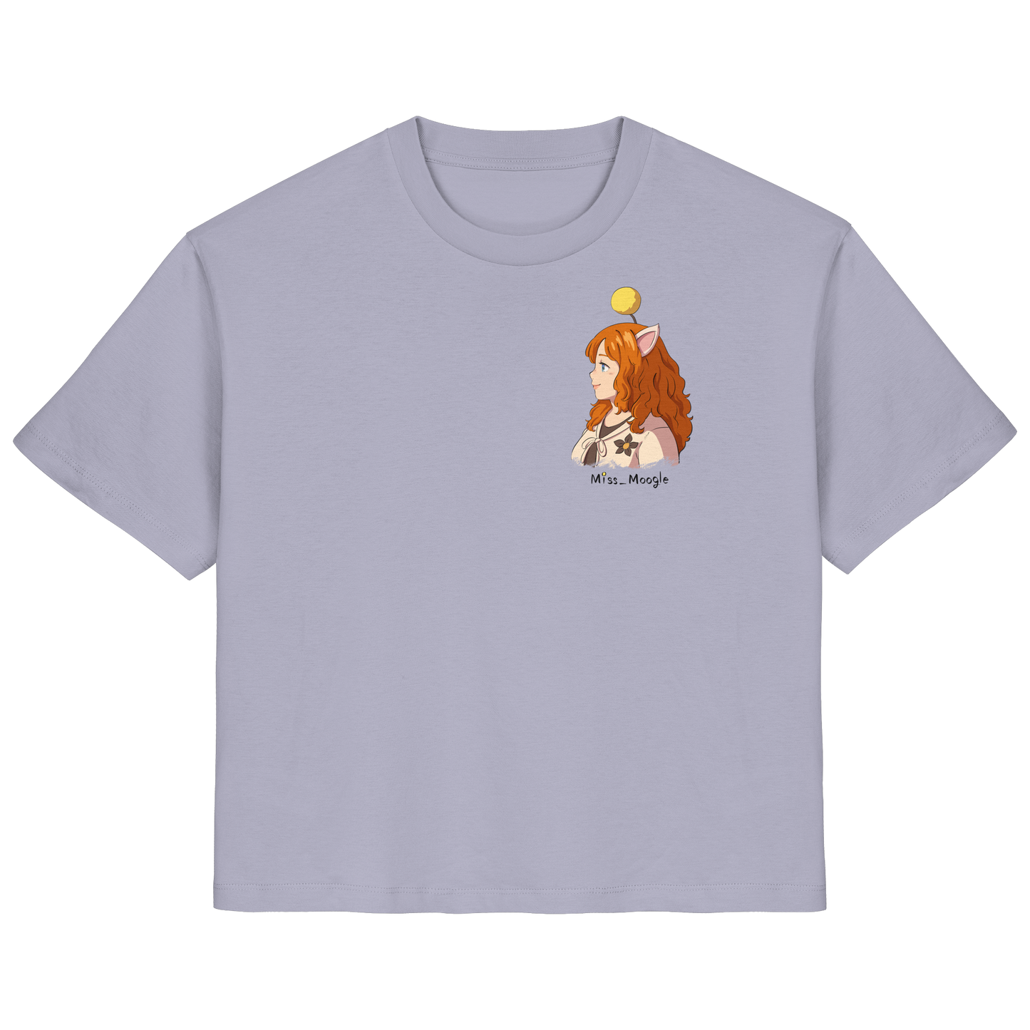 Miss_Moogle Logo colour - Ladies Organic Shirt