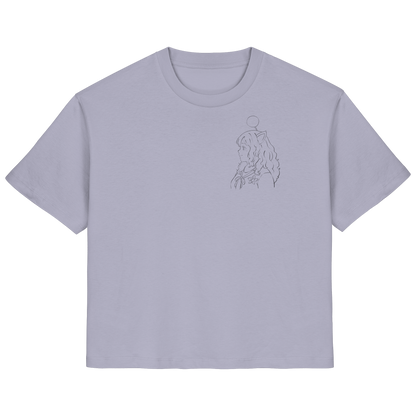 Miss_Moogle Logo Outline - Ladies Organic Shirt
