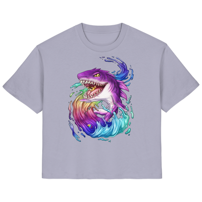 LupiArts Megalodon Crested - Ladies Organic Shirt