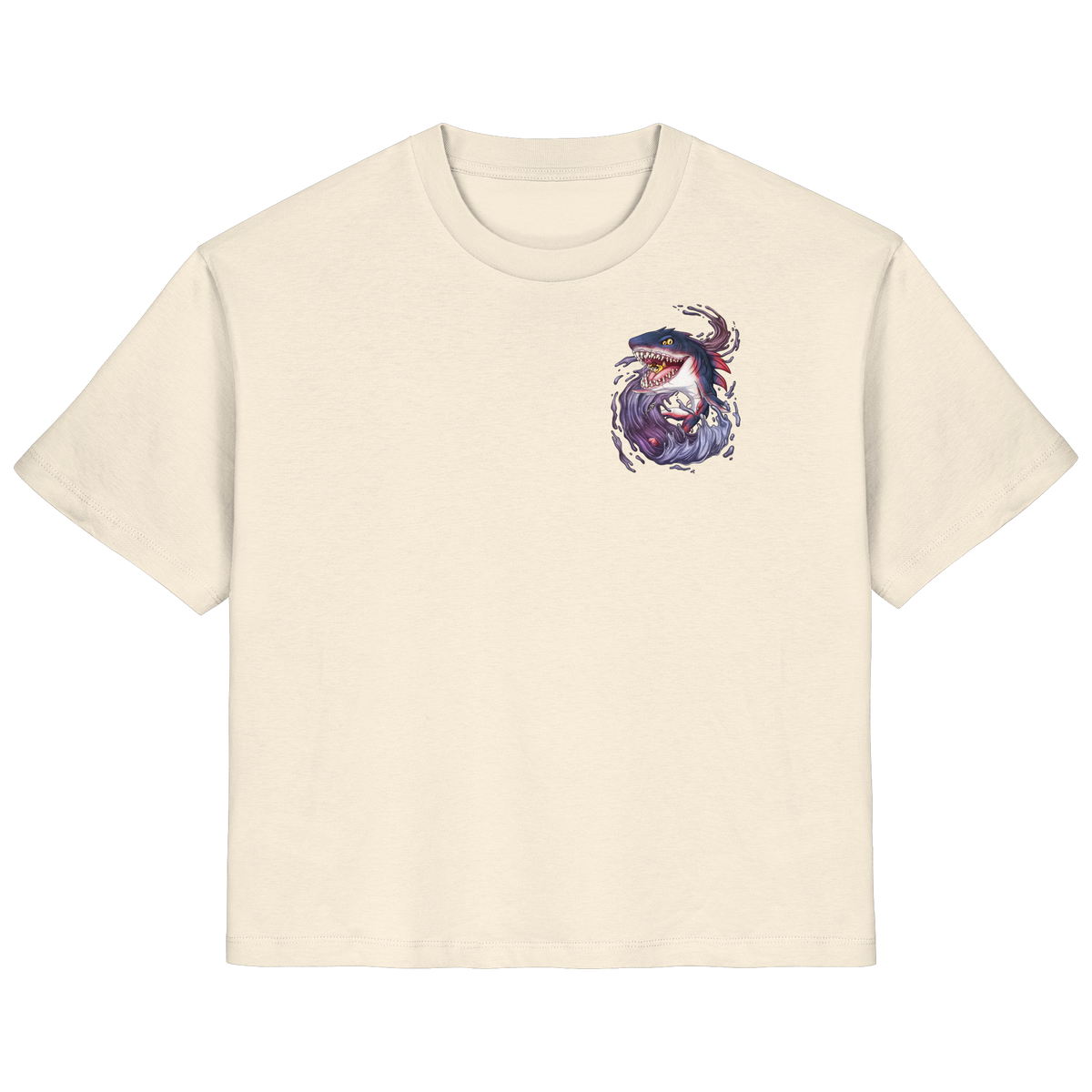 LupiArts Megalodon Redmaw - Ladies Organic Shirt