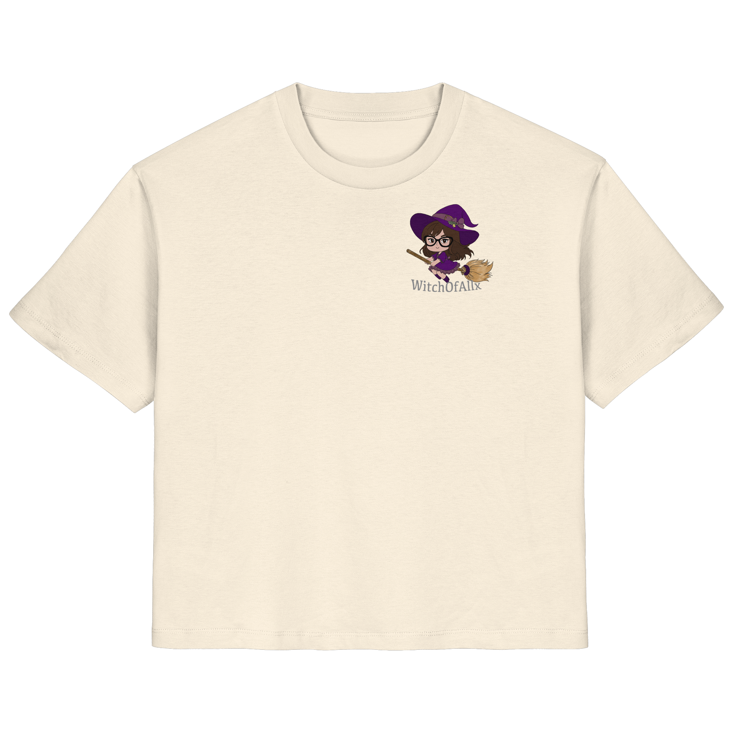 WitchOfAllx Besen - Ladies Organic Shirt