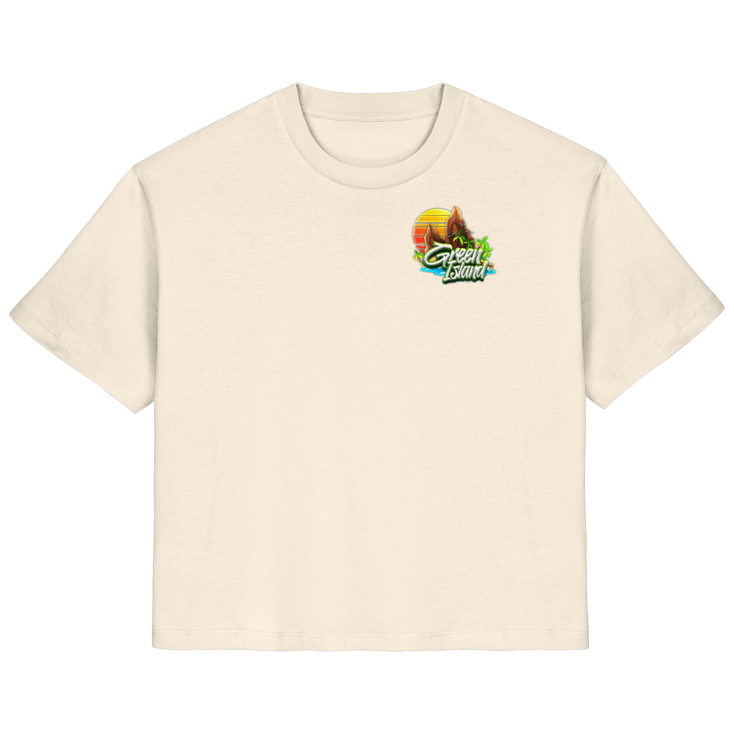 Greenislandndrp Logo - Ladies Organic Shirt