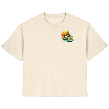 Greenislandndrp Logo - Ladies Organic Shirt