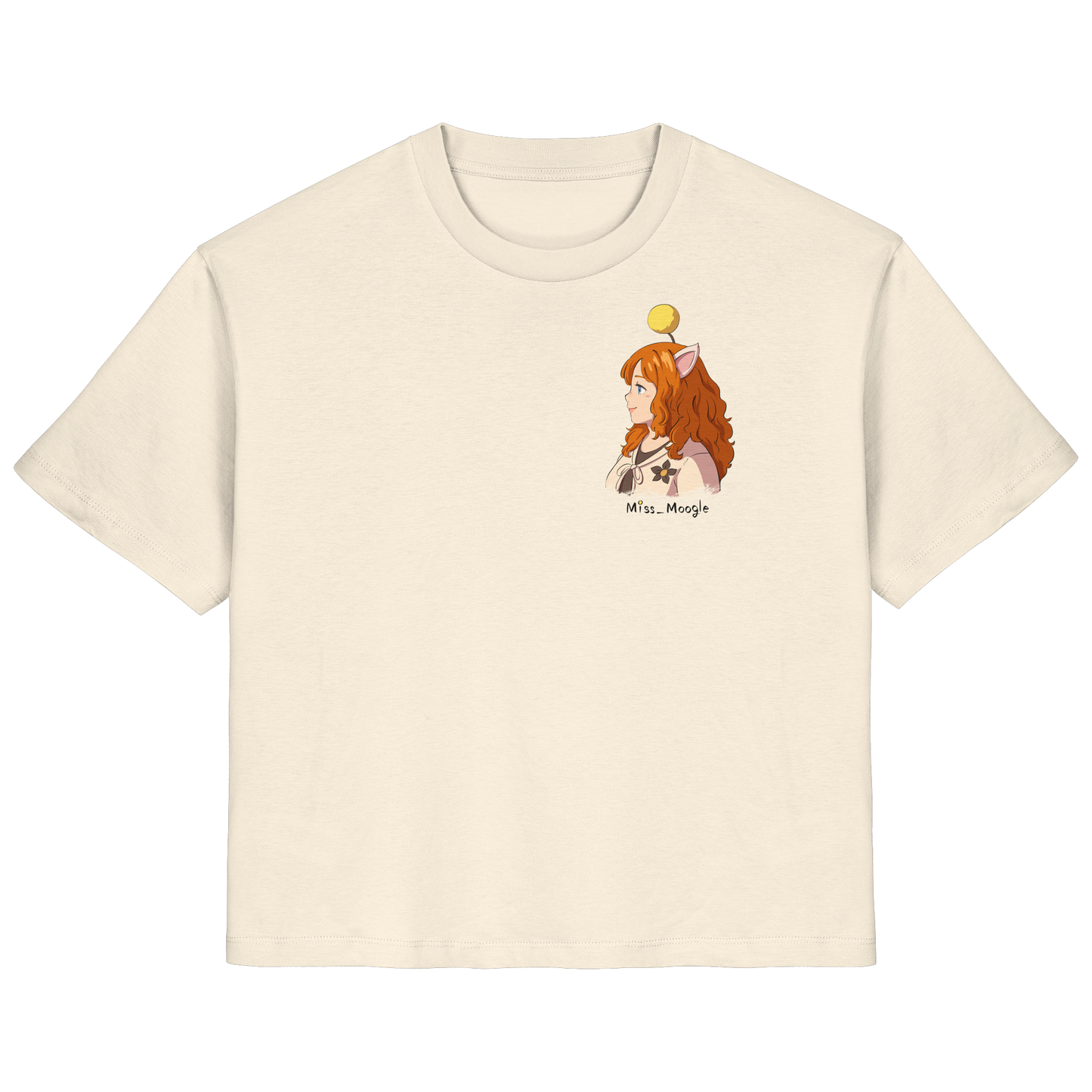 Miss_Moogle Logo colour - Ladies Organic Shirt